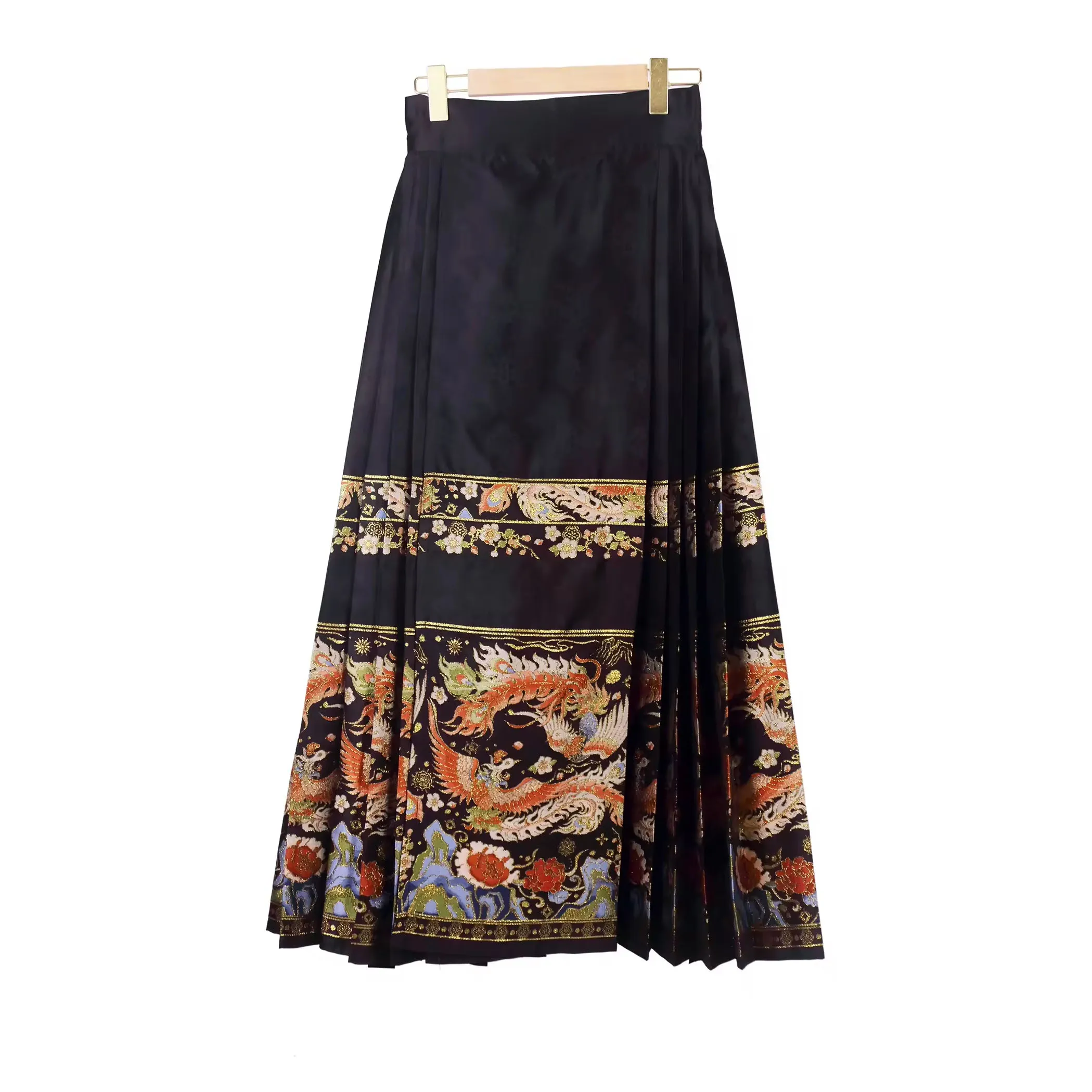 Hanfu Pleated Skirt With Large Sleeves Traditional Chinese Clothing