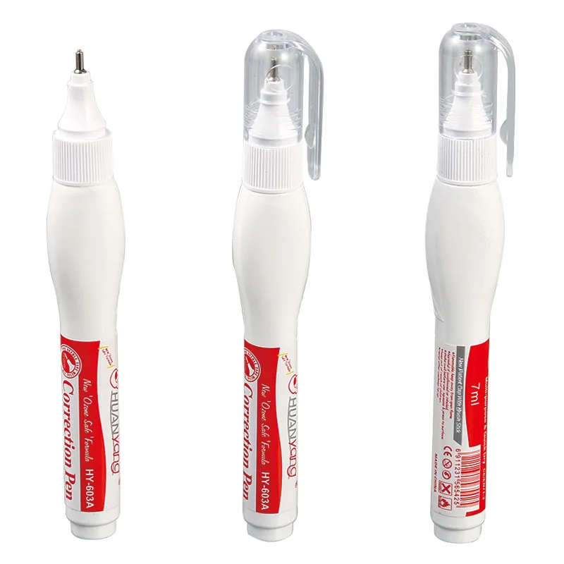 Канцелярские принадлежности, корректирующая жидкая бумага, ручка, дешевые канцелярские принадлежности, корректирующая жидкость