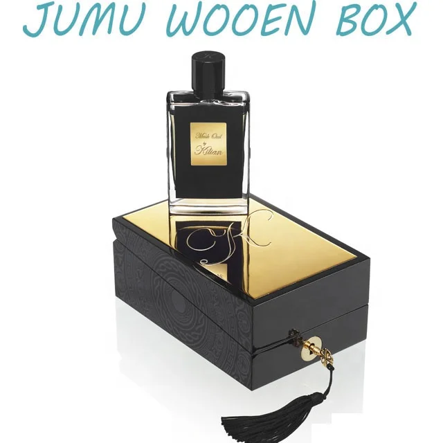 Оптовая продажа от производителя, роскошная деревянная коробка для духов с золотым дизайном, Арабский рынок