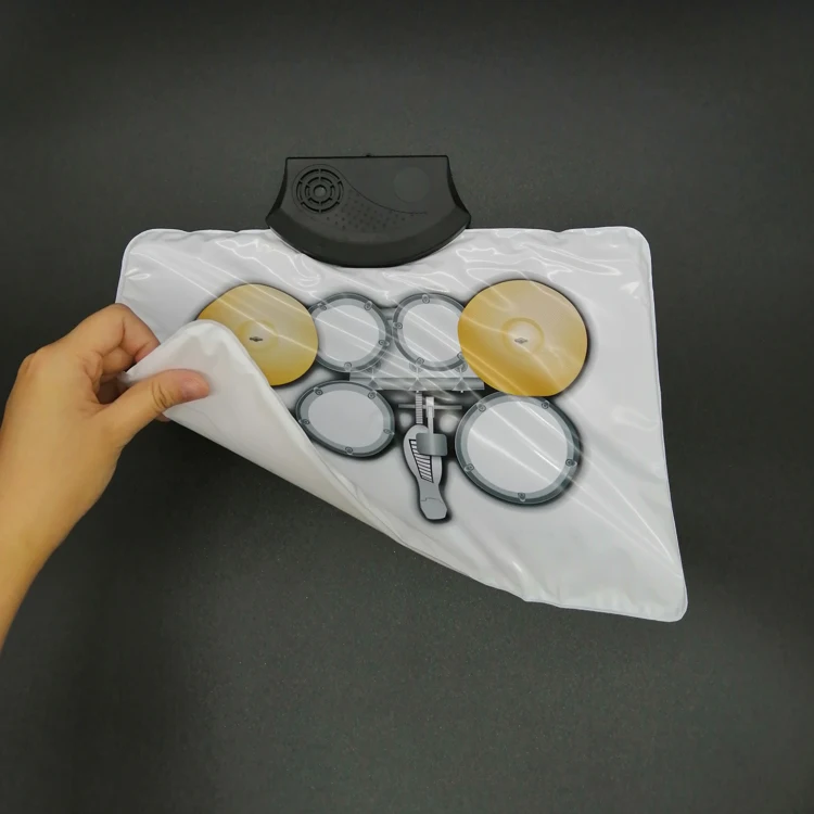 Hot selling Creative Puzzle Toys Baby Play Electronic Music Mat   Drums Set for early learning best gift for Christmas