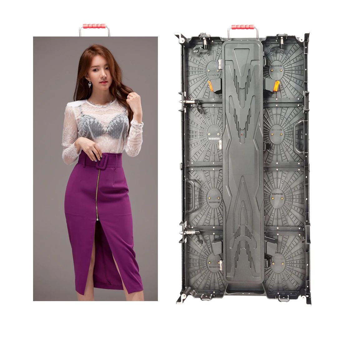Full Color Indoor Light and Thin LED Media Movie Poster Portable Mobile LED Billboard P2.5 Video Poster advertising LED