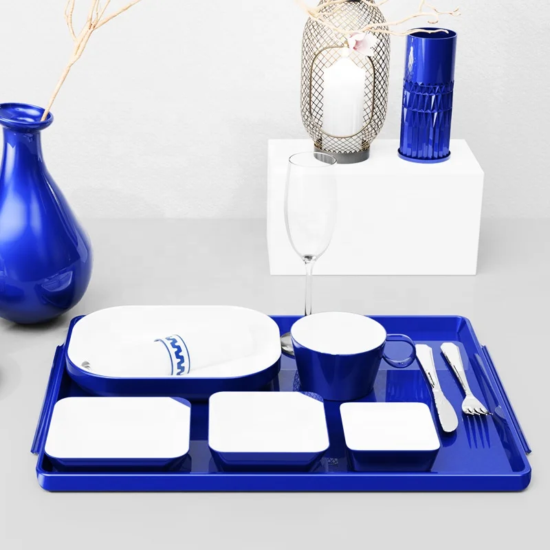 Factory Airline Anti-slip Atlas Tray Anti-Skid Plastic Tray ABS Tray with Anti Skid Coating