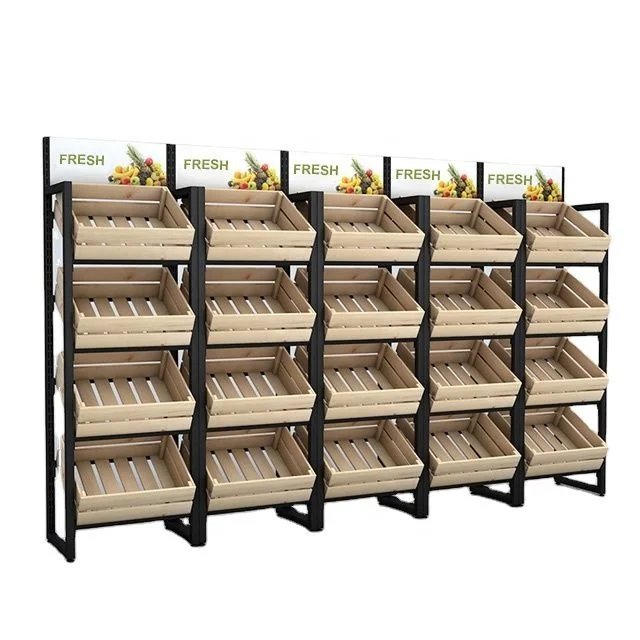 New style Supermarket Equipment/Fruits and Vegetable Shelf