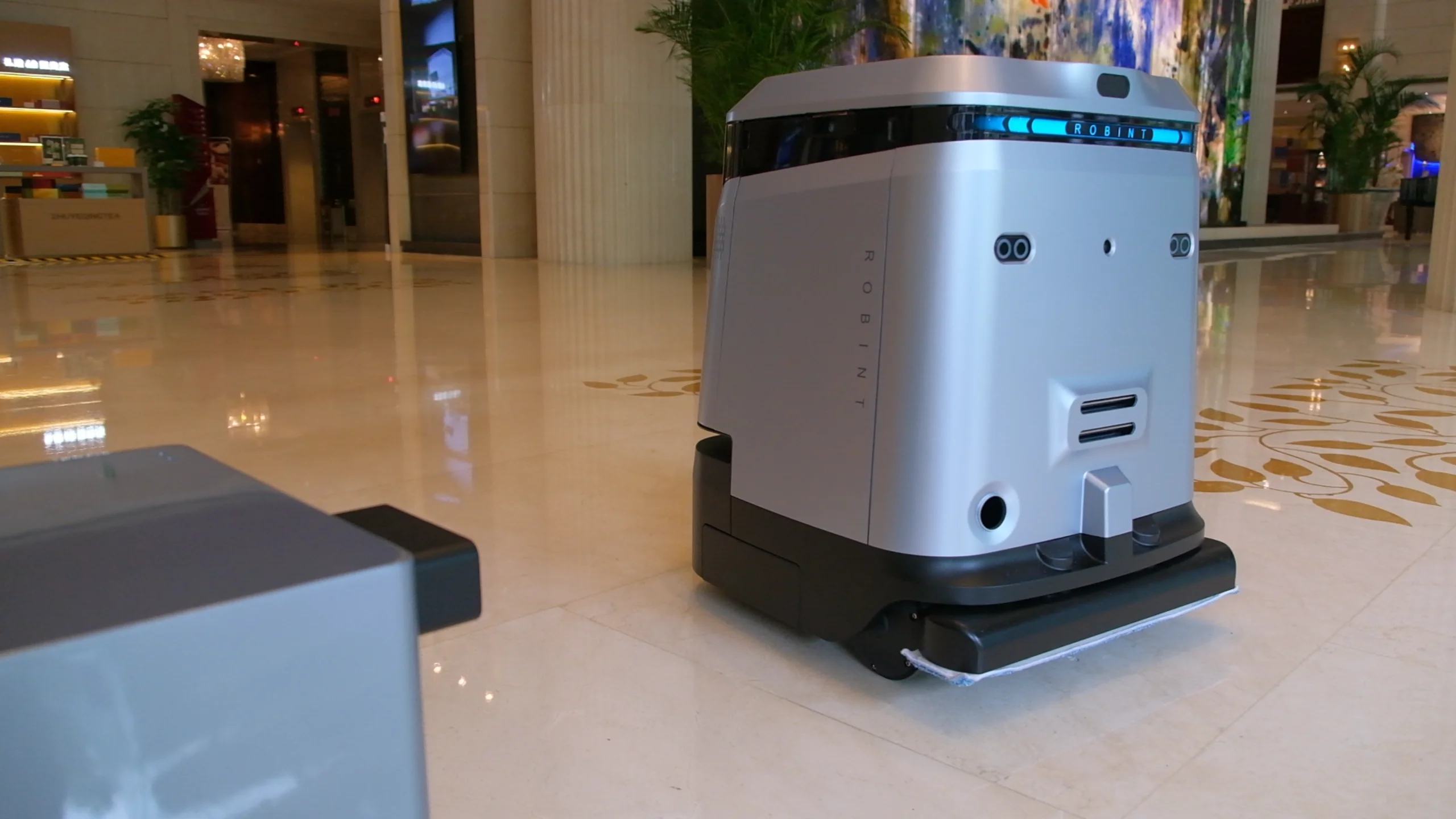 smart intelligent dust pushing floor automatic self cleaning vacuum commercial clean robot sweep mopping robot cleaning floor