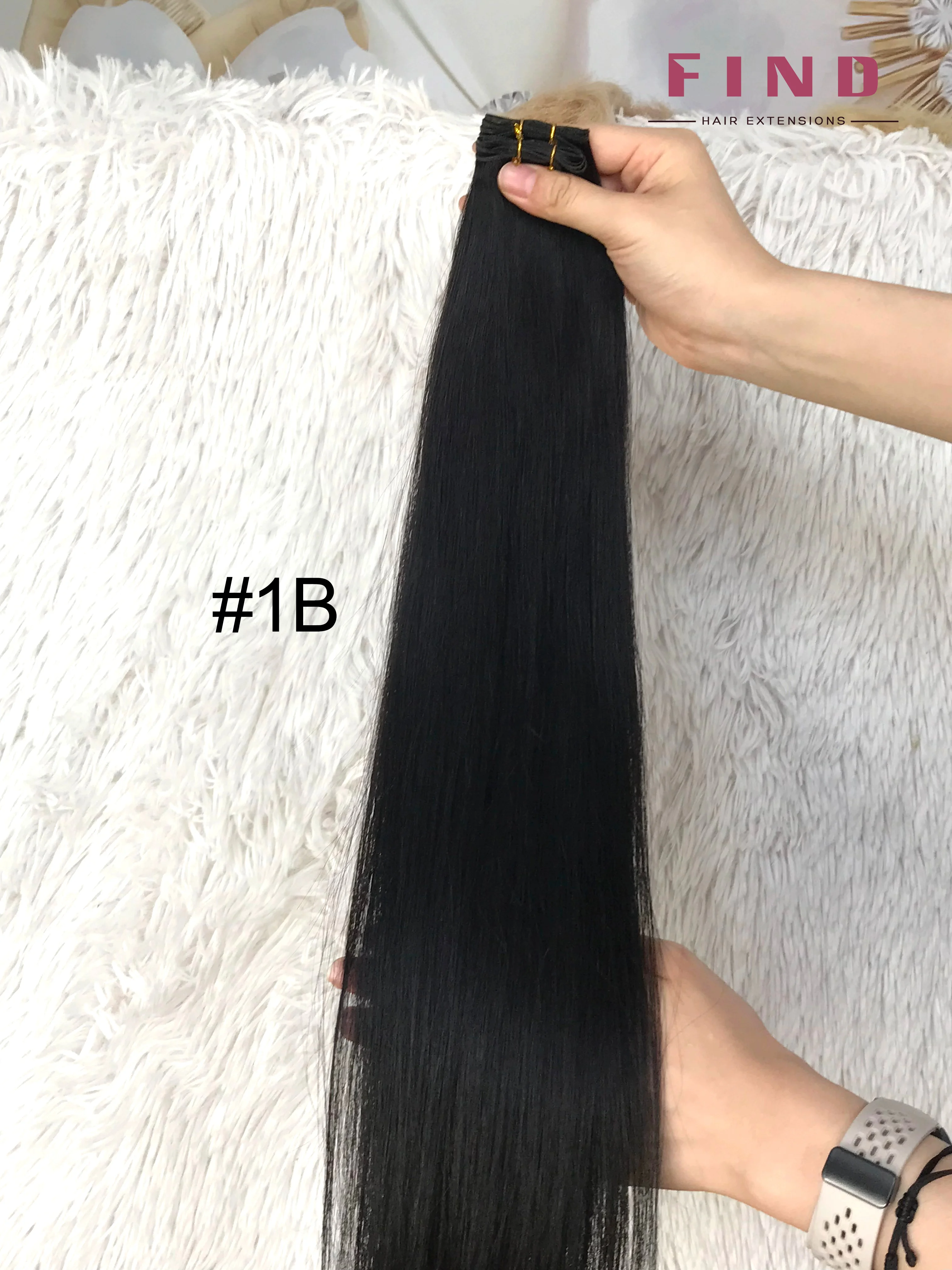 Stock Genius Weft Cuticle Intact Talent Weft  Russian Hair Chinese Hair 18 months Life Span Factory Direct