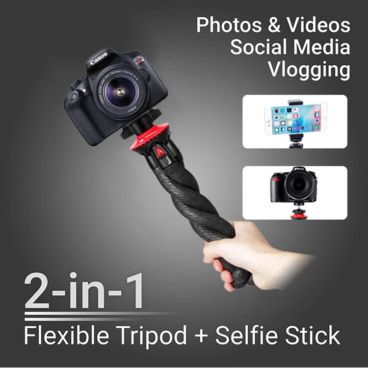 Fotopro Wholesale Waterproof Portable Travel Mini Dslr Camera Flexible Octopus Stand Tripod