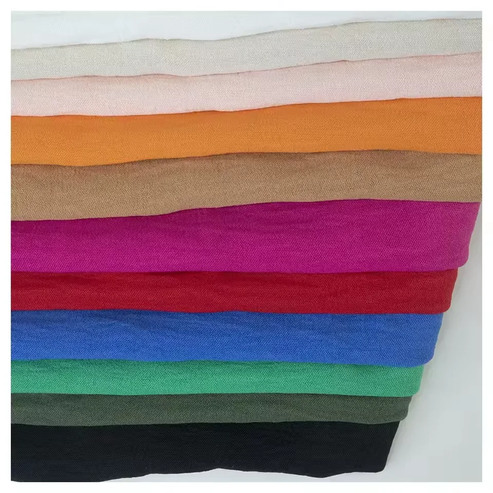 100% Polyester crepe CEY Crinkle Fabric PD Plain Soft CEY Air Flow Fabric For  Dresses