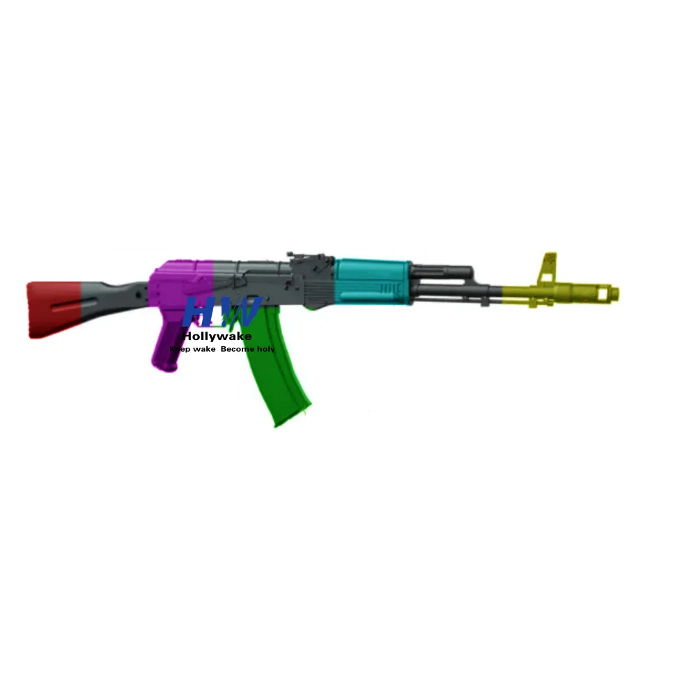 XWS AK 74M Gel Blasters Toy Guns For Boys Soft Bullet Electric Shell Ejecting Shooting Plastic Wholesale Set