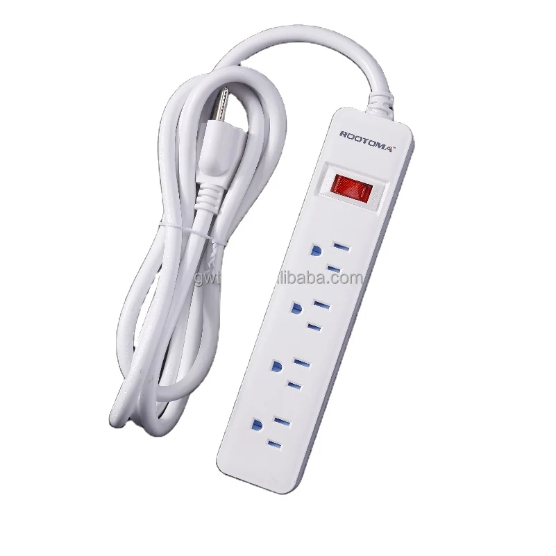 Новые продукты горячей продажи gwtee несколькими розетками GT-6202 от перенапряжения переменного тока