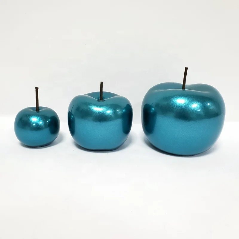 ceramic christmas decoration apple ornaments for home decorative