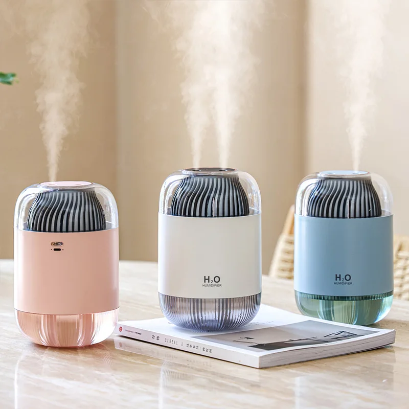 IMYCOO Home Appliances 3600mAh Rechargeable large Water ultrasonic Humidifier Home Bedroom Portable USB Air Humidifier