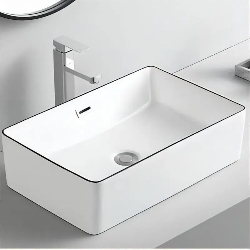 Modern Bathroom Wash Basin Hot Selling Hand Wash Basin Thin Edge China Bathroom Sink