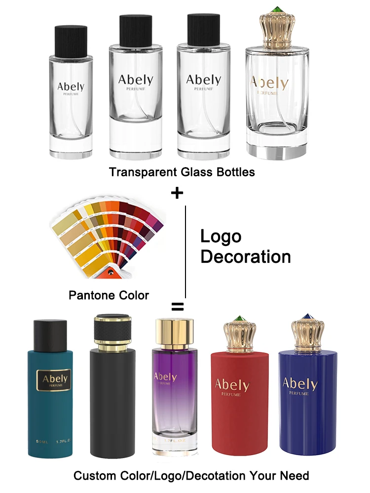 Purple Atomizer Round Spray 100Ml Bottle Perfume Crystal Perfume Bottle Cap Custom-Made-Glass-Perfume-Bottle