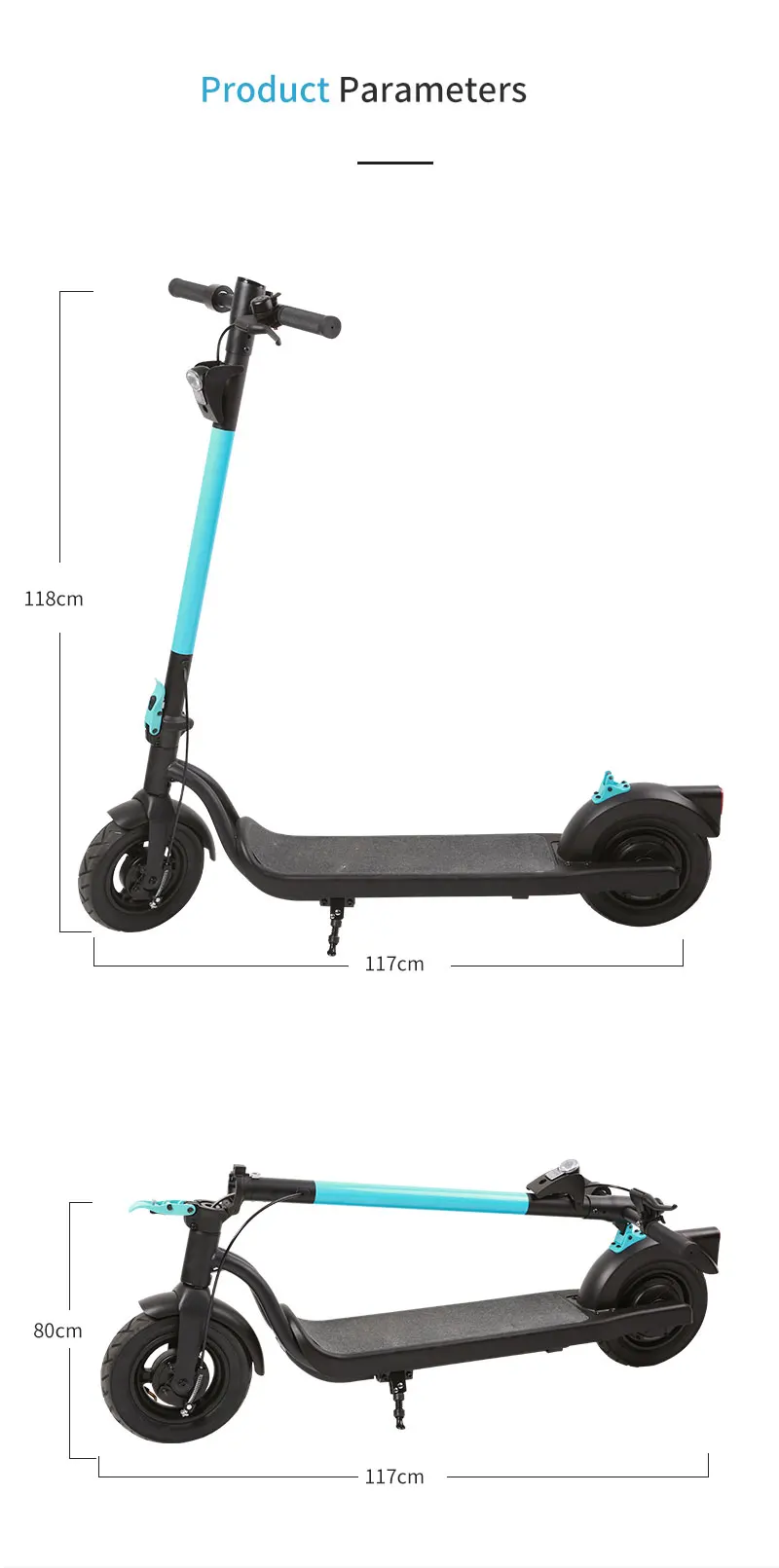 2021 Electric Battery 10AH 6AH 25KM/H 350W 18/25/35KM 10 inch Wide Wheels Off Road Foldable Spare Parts Electric Scooters
