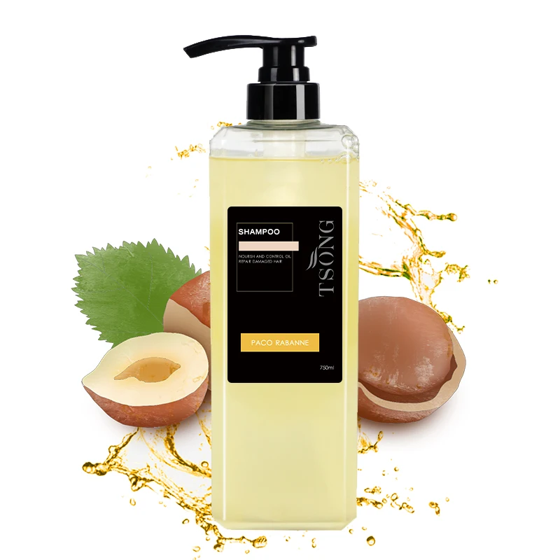 Силиконовое аргановое масло TSONG 750 мл, бразильский кератиновый шампунь для роста волос