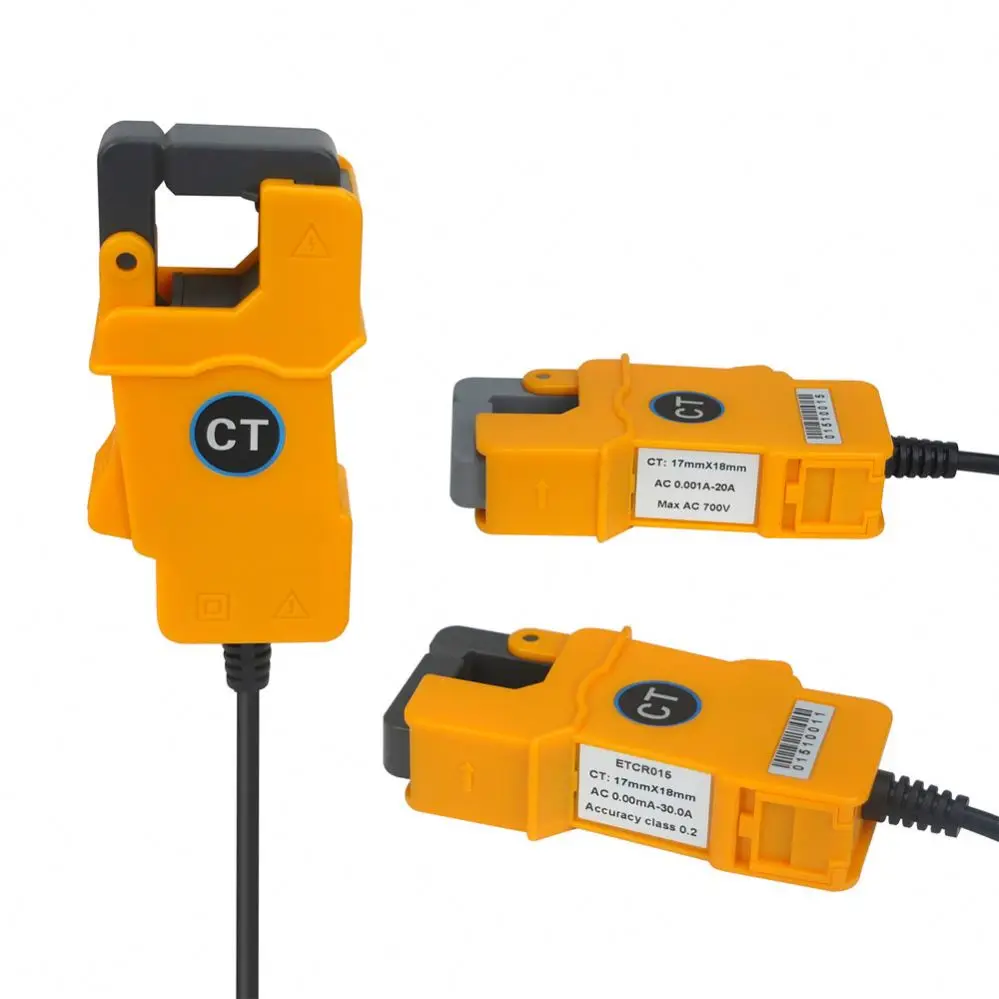 ETCR015 High Accuracy 10Hz- 100Khz Clamp Voltage Leakage Current Sensor