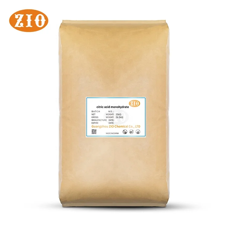 Food Grade Citric Acid  99% High Pure Price 5949-29-1 Acid Citric Monohydrate