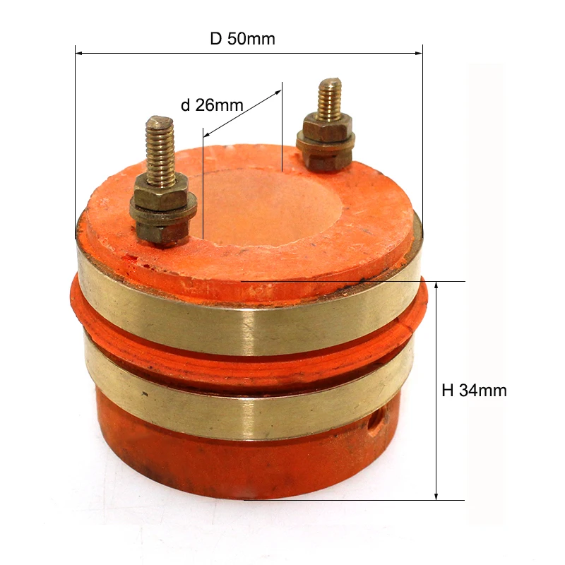 
26mm hole electrical manufacturers carbon brushes Collector rotary joint slip ring 