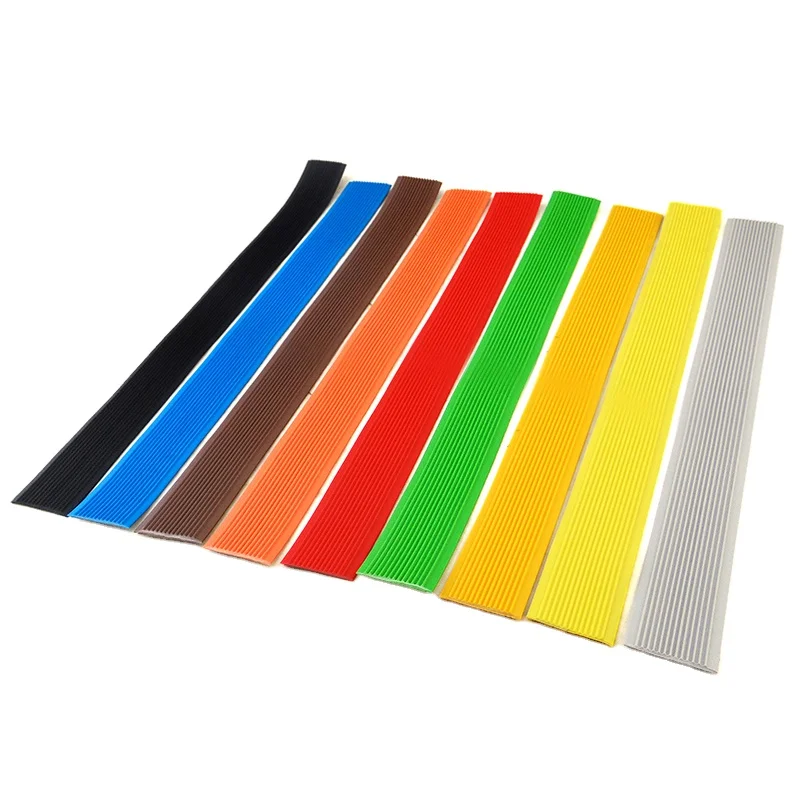 Self adhesive stair anti slip strip anti falling step edge closing strip