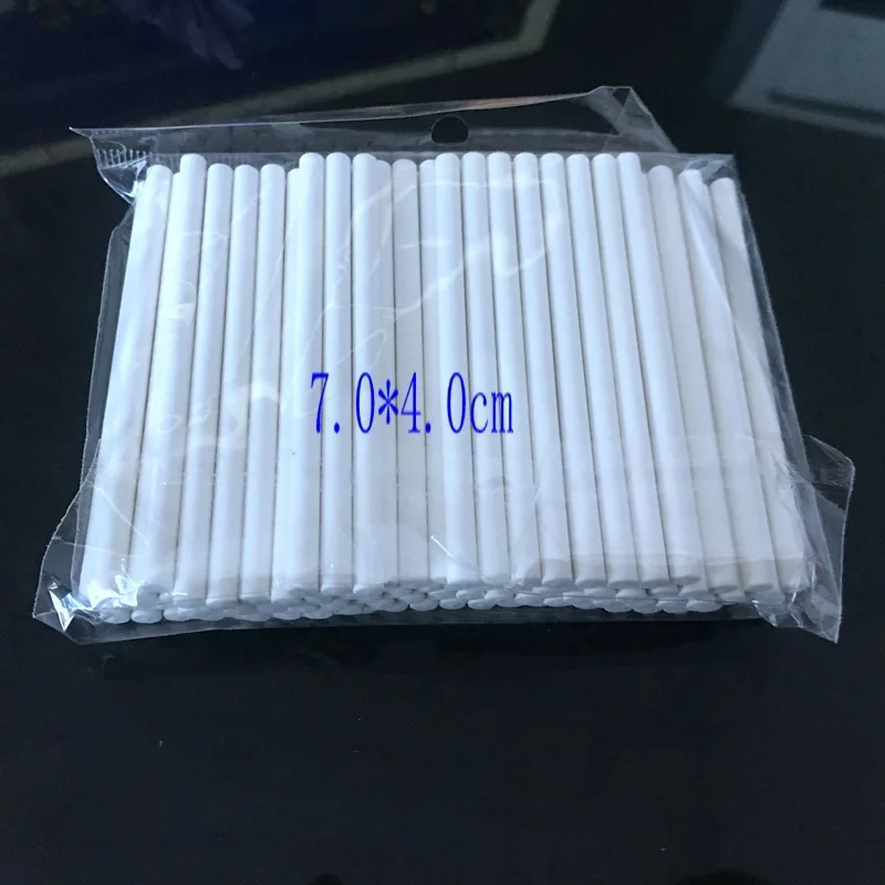 100Pcs Eco friendly Solid Paper Lollipop Stick Cake Pop Sucker Sticks For Chocolate Sugar Candy Lollypop DIY Mold