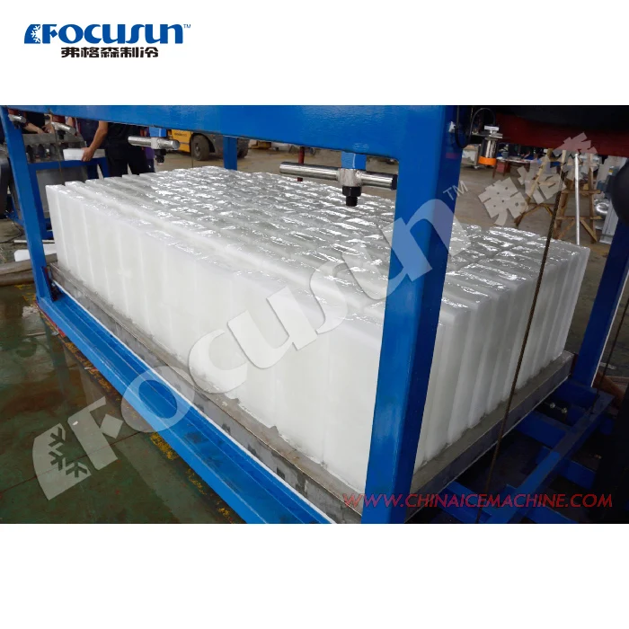 Focusun Direct cooling block ice maker, 5 tons daily production capacity, industrial block ice machines for sale