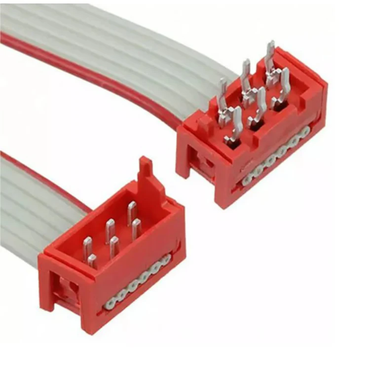 Free Sample 1.27MM Pitch 4Pin 7-215083-4 Flat Cables