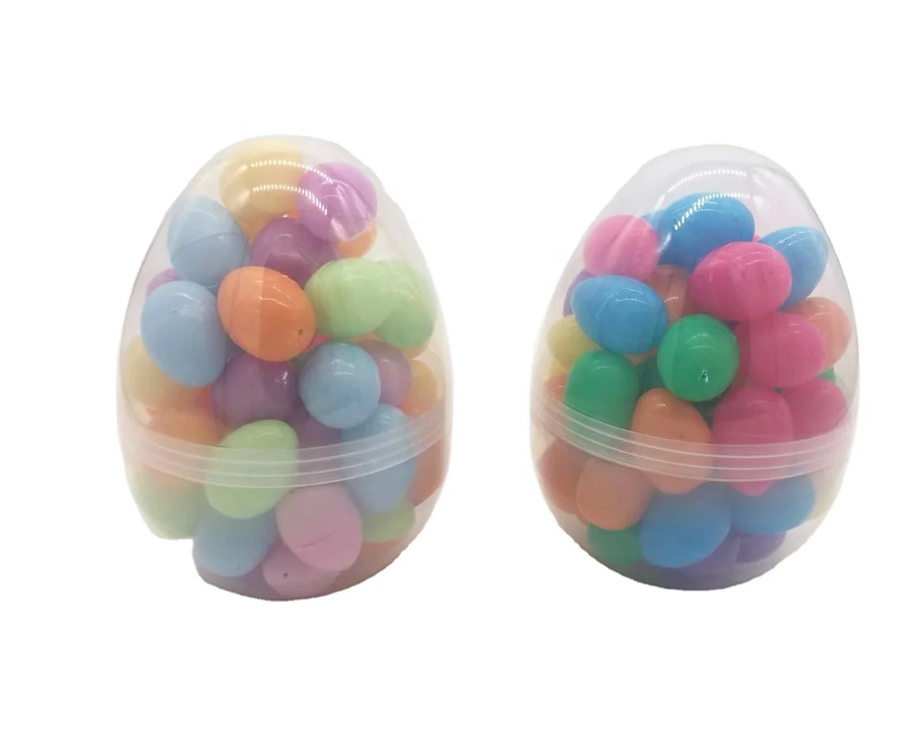 Hot selling plastic easter eggs large plastic easter eggs including small easter eggs
