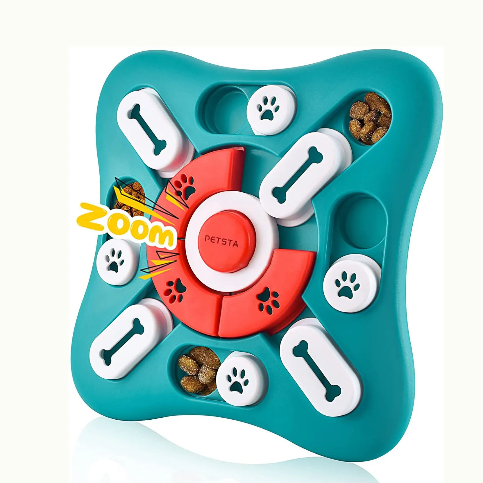 Smart Intelligent Remote Control Pet Puzzle Feeding Toy Fun Brain-Stimulating Interactive Puzzle Dog Toys