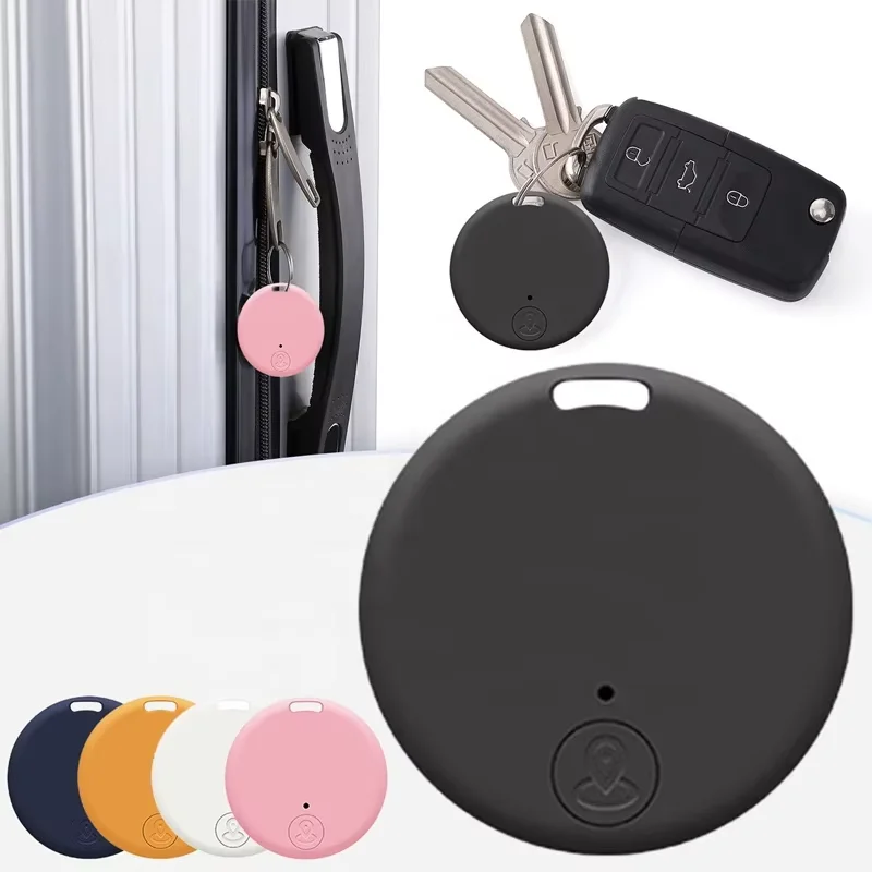 2024 New Smart Bluetooth Finder Locator Tracker Child Tracking Device Pet Keychain Wallet Luggage Anti-Lost Pet Tracker GPS