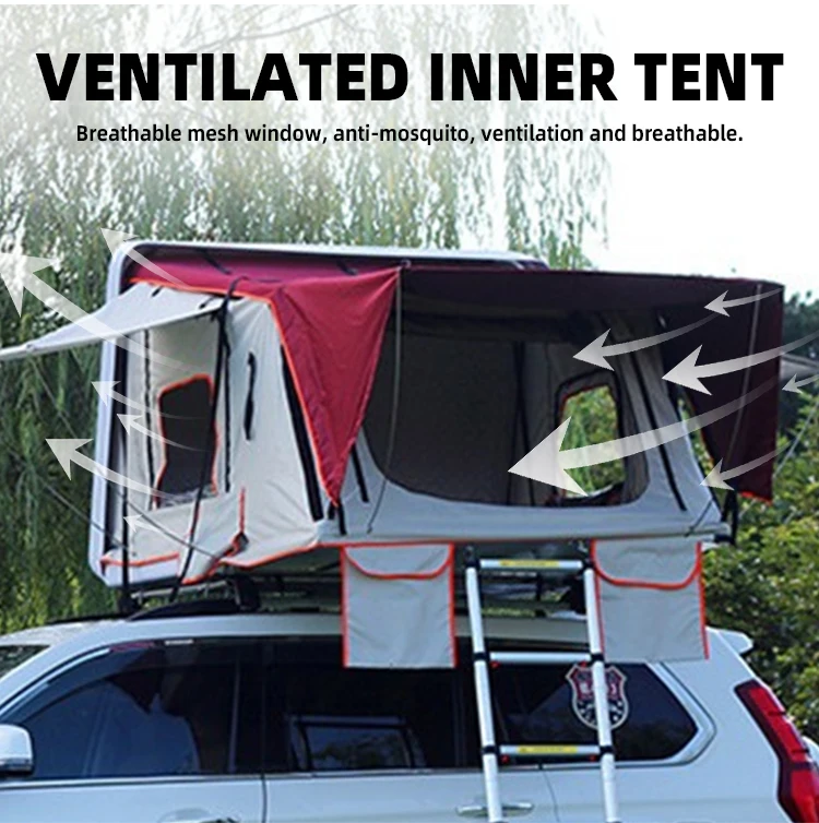 New Arrivals Z Fold Roof Top Tent Folding Car Shade Tent Automatic Folding Car Cover Suv Joint For Tent