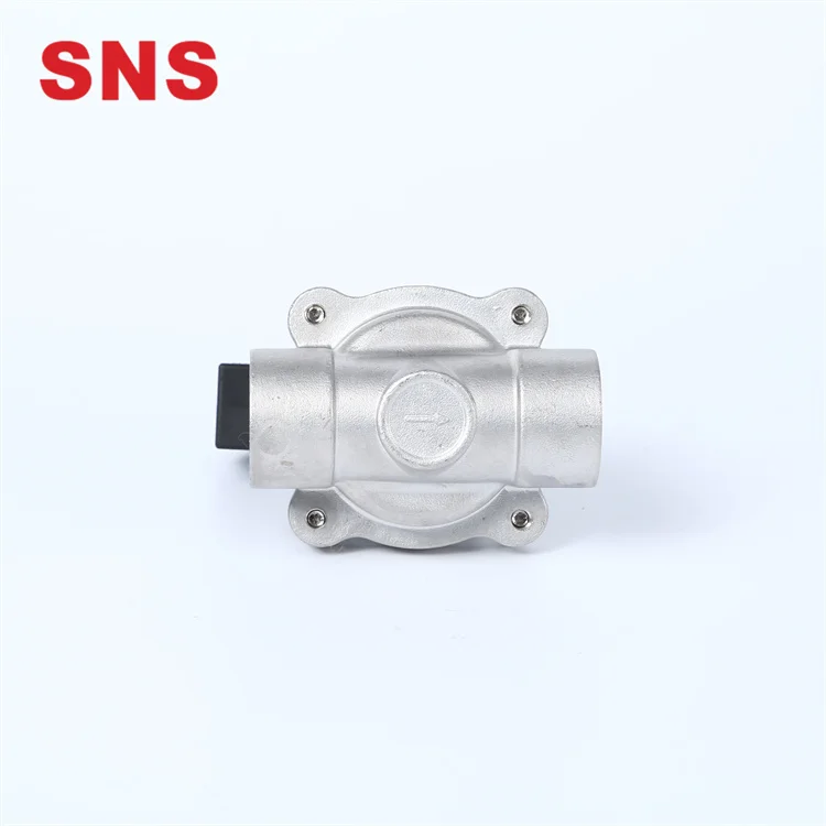 SNS 2WBK Stainless Steel Normally Opened Pneumatic Solenoid Control Valve