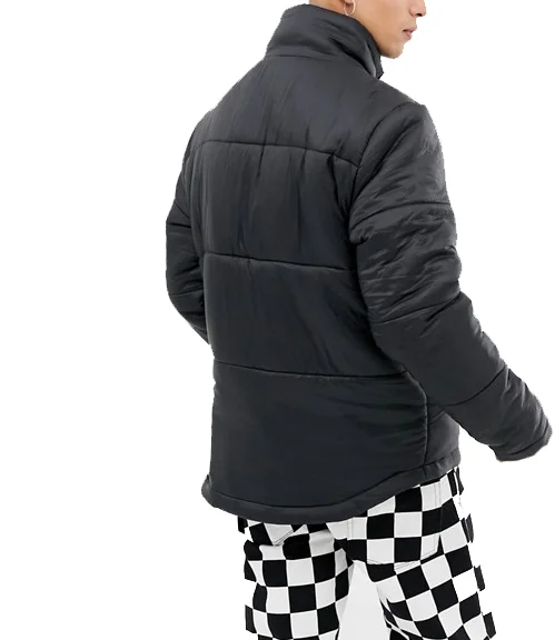 WCA Factory Mens Polyester Winter Warm Padded Quilted Casual Jacket