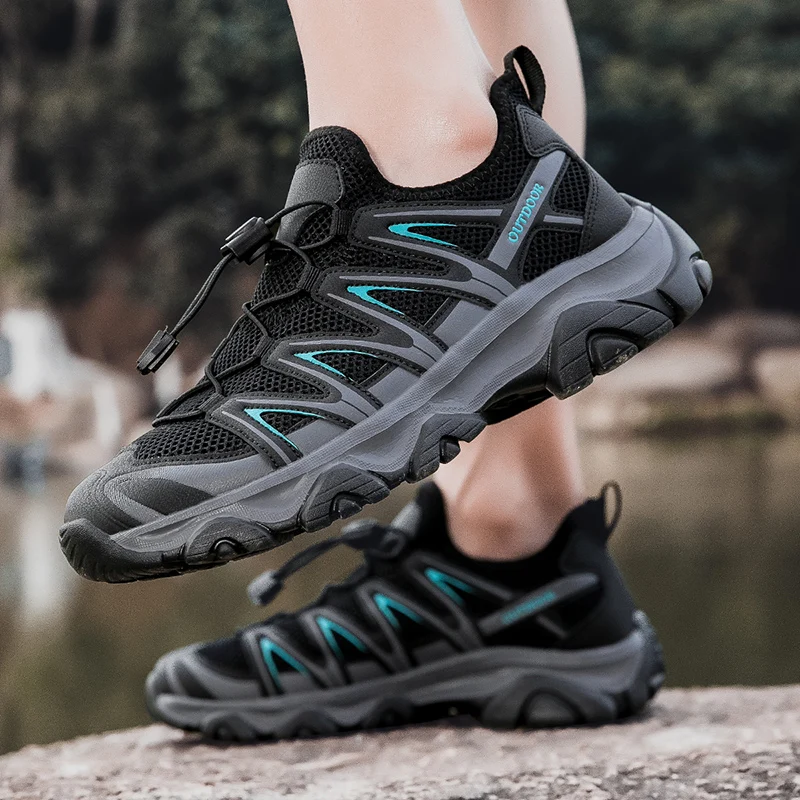 2024 new high quality mens walking jogging shoes big size 46 hiker outdoor sneaker low price ISO standard factory wholesale
