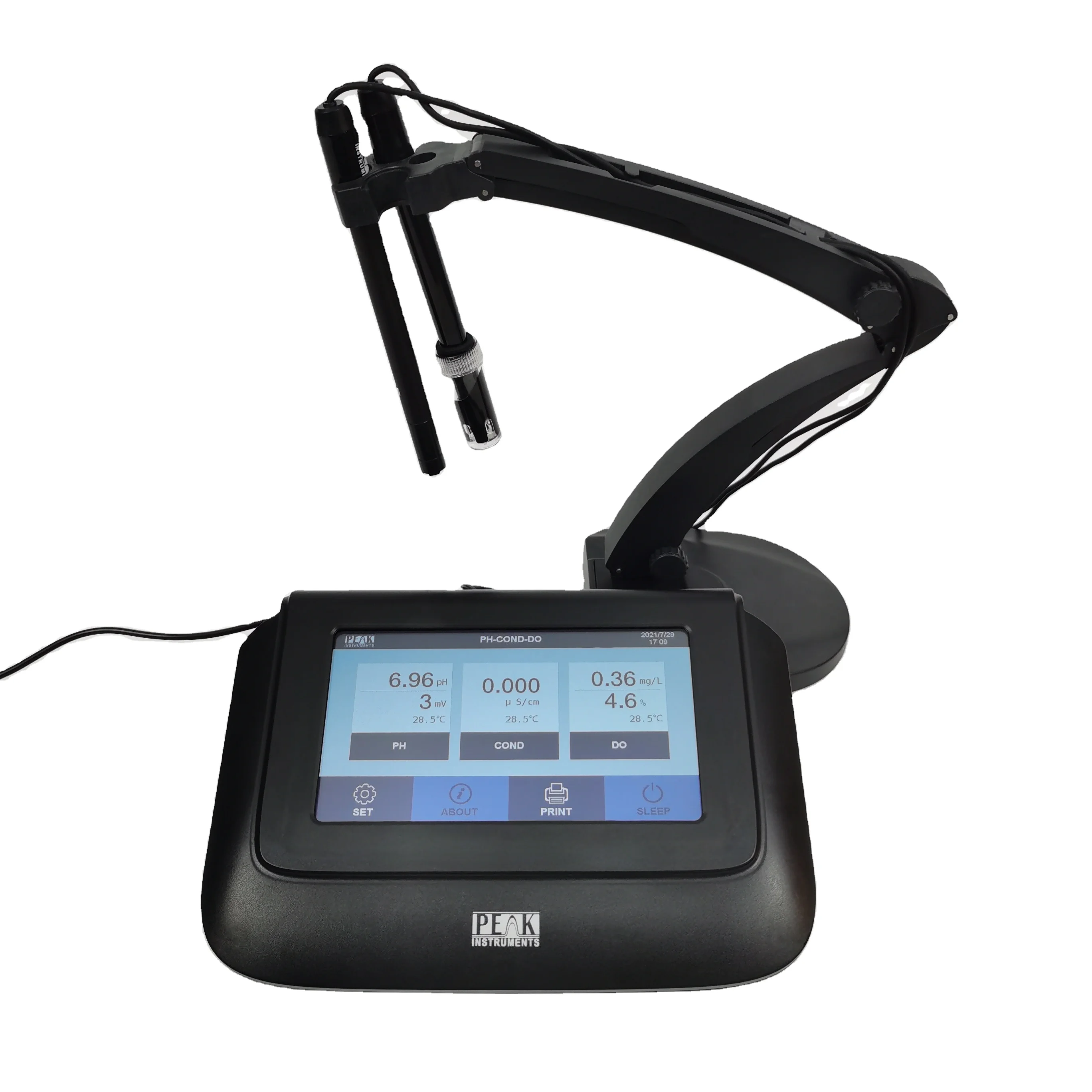 Laboratory Used Portable Water Ph Do Meter Benchtop Digital Conductivity Meter