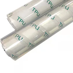 1.5MM Transparent TPU Film making skydiving eyewear/Tablecloth/Door curtain
