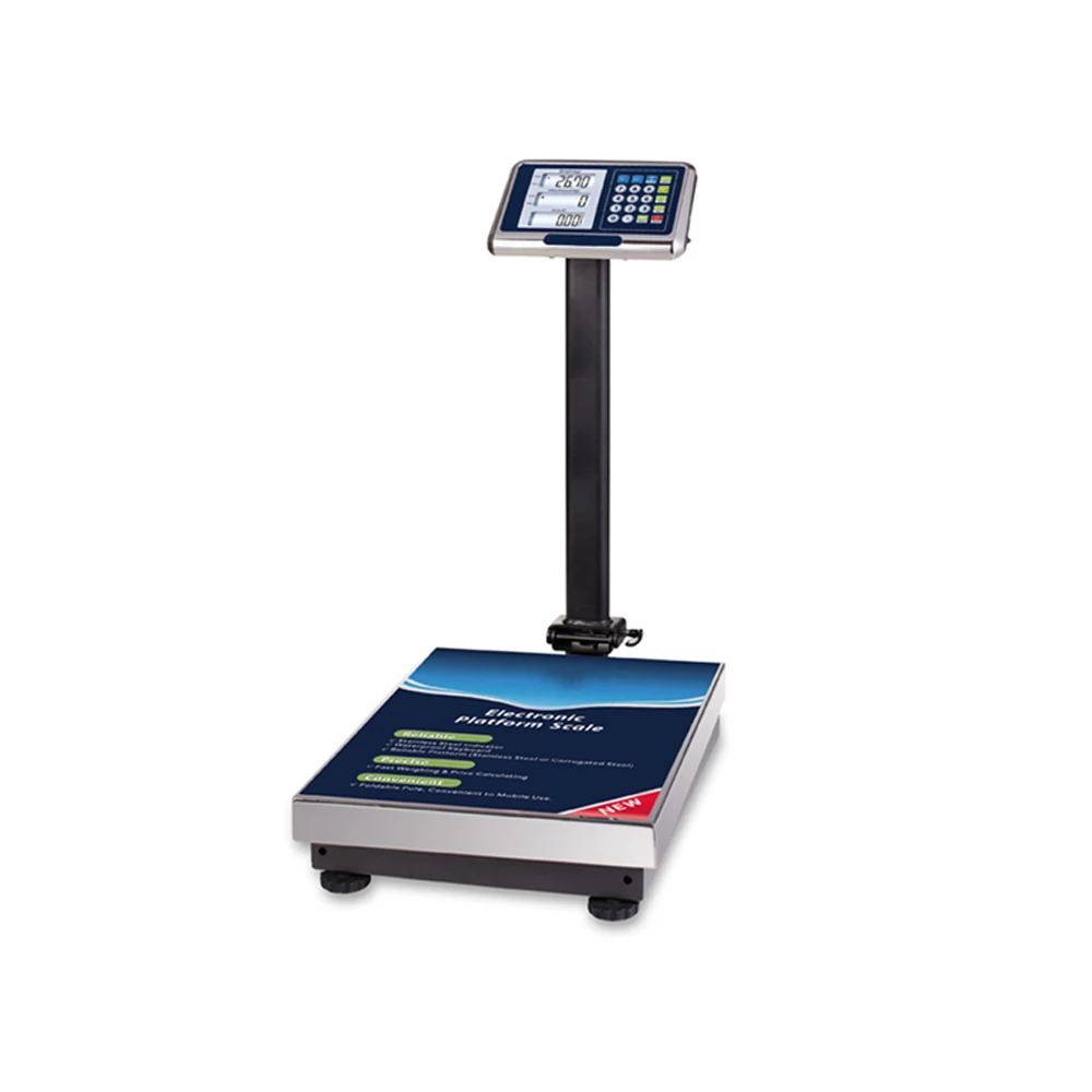 Foldable Platform Scale 150kg 300kg  Manufacturer Electronic LCD Display Industrial Weighing Machine Scale
