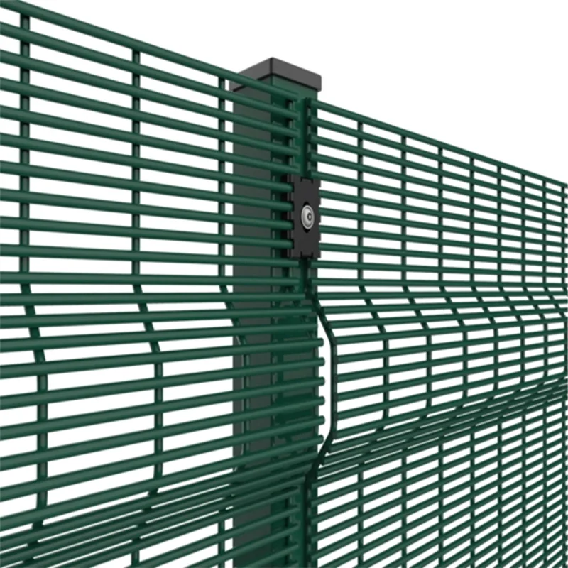 Green Panel Eco Friendly Dense Net Anti-climb Security 358 Fencing with Spikes