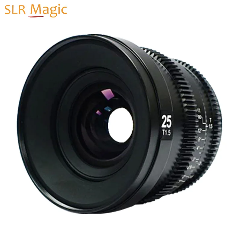  Объектив SLR Magic MicroPrime Cine 25 мм T1.5 для широкоугольного объектива FUJI X с большой