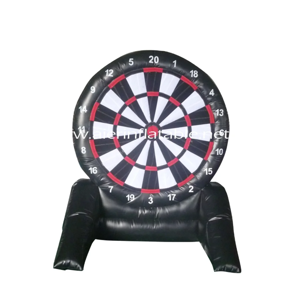 New inflatable sports game inflatable small black dart board shooting game carnival custom game for adults and children