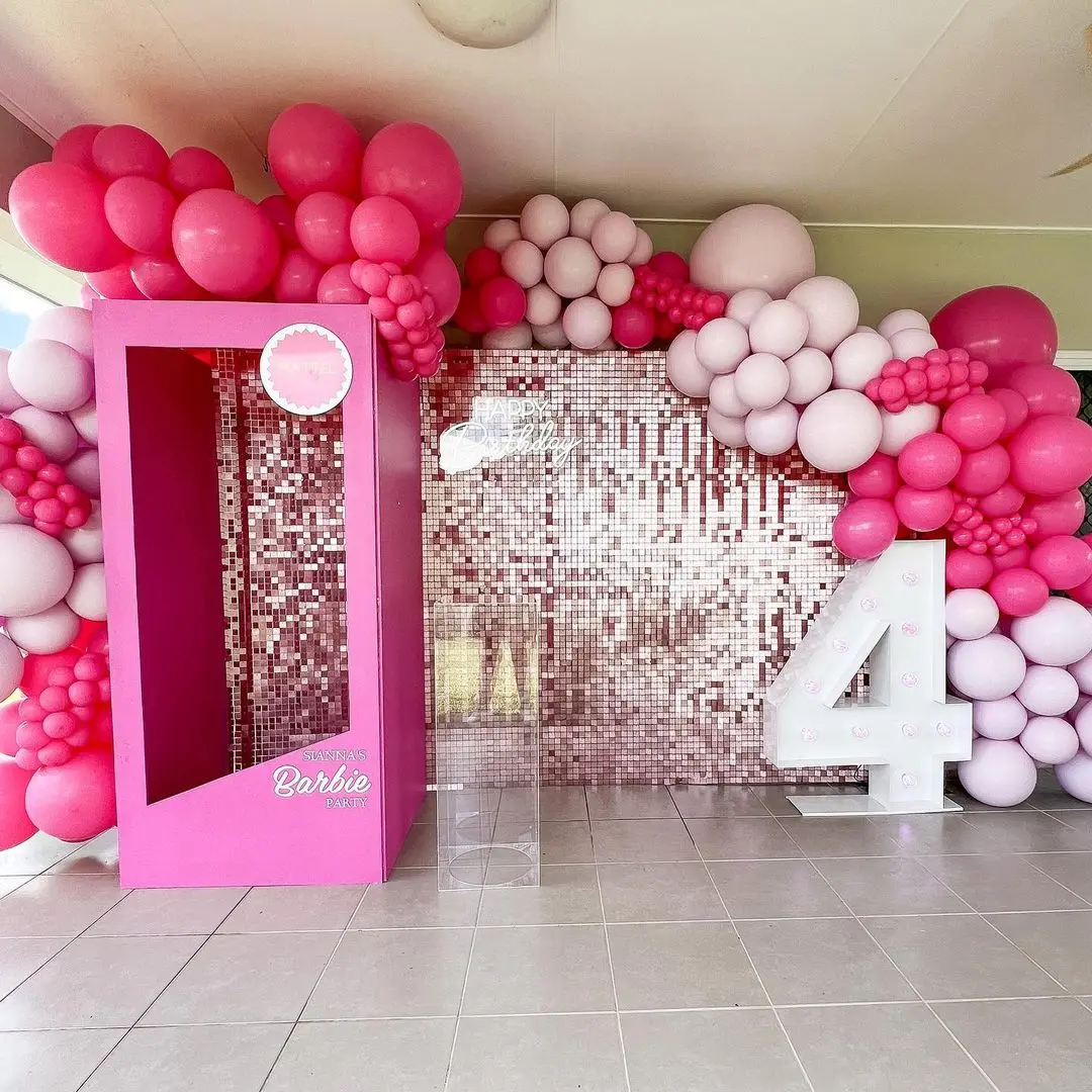 Amazing Air Moving Prop Stunning Iridescent Wedding Mirror Rose Gold shimmer wall Backdrop 3d Disco Shimmer Sequin Wa