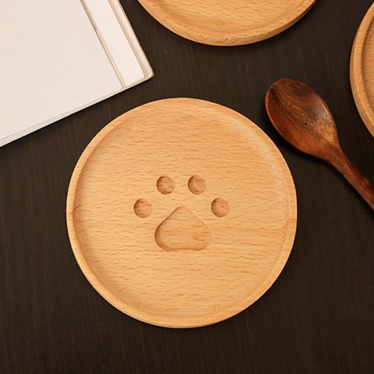 
Nature Wooden Pallet Custom beer coaster Wood Coaster Cup Cushion 