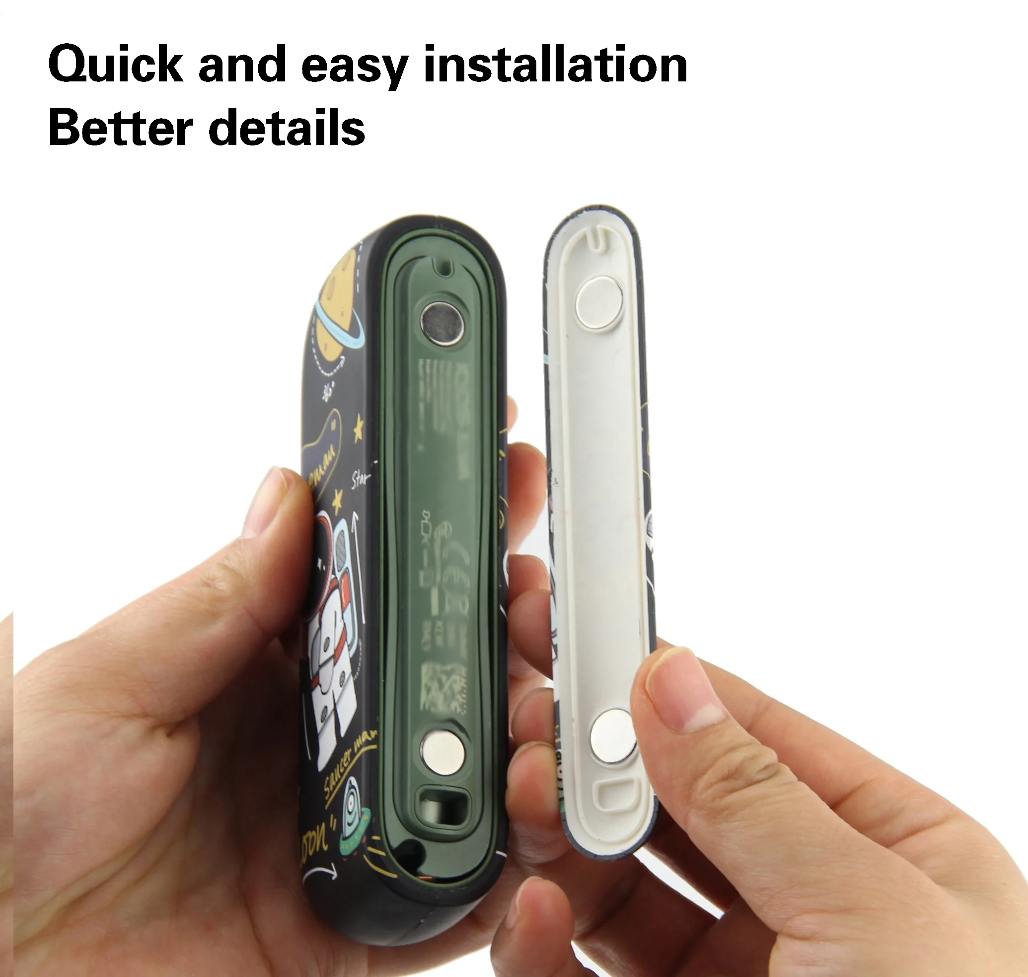 NEW ARRIVAL Color Painted Protective Case and Side Door Cover Set for IQOS Iluma