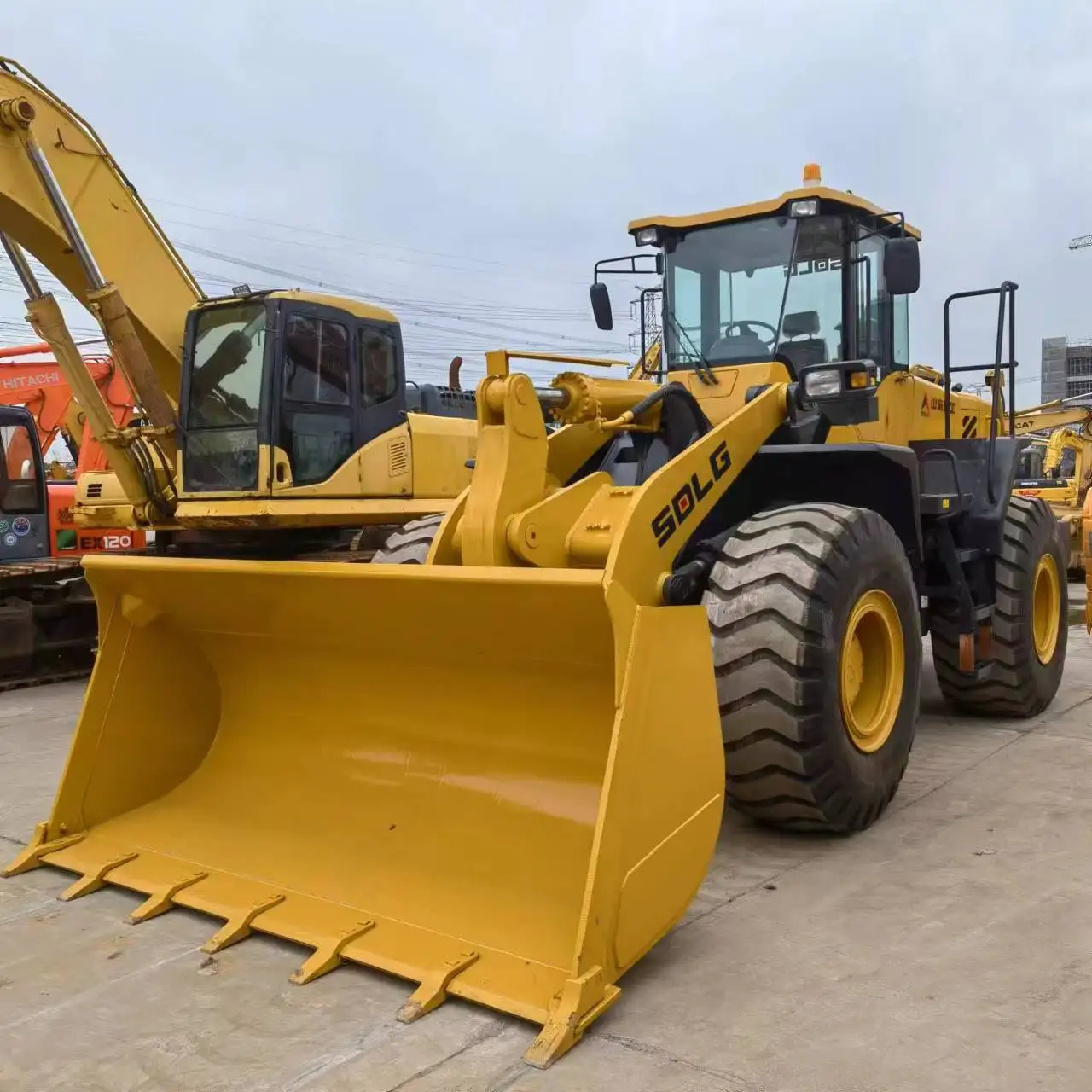 Good condition SDLG construction machine 16 Ton SDLG wheel loader L956F used loader made in China