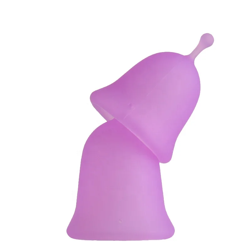 Valve Packaging Medical Grade Lady Period Cup, Silicone Menstrual Cup