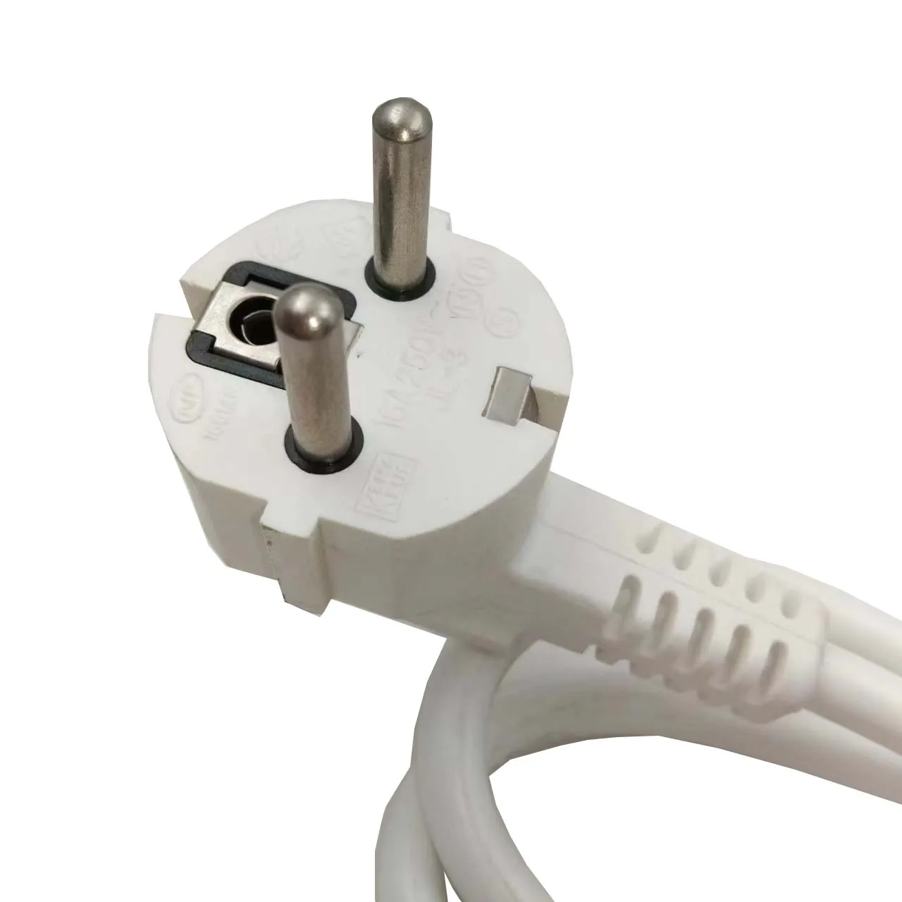 EU Power Strip 3 ways  Extension socket and EU plug with fused switch