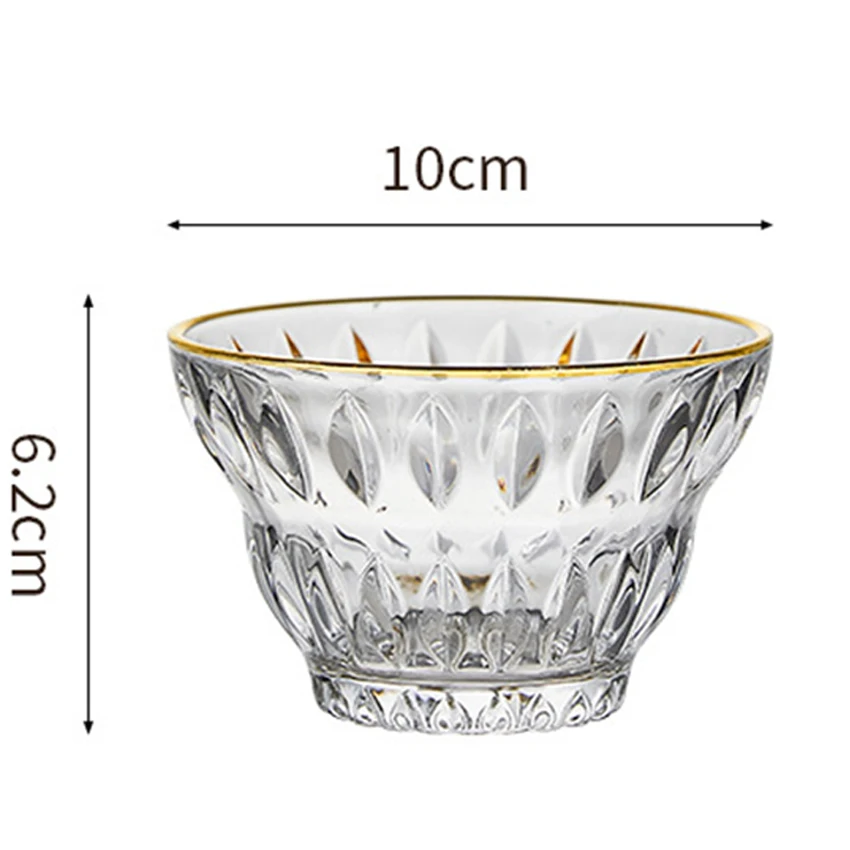 Ice cream bowl INS wind restaurant cafe glass home dessert milkshake cup salad trifle glass bowl
