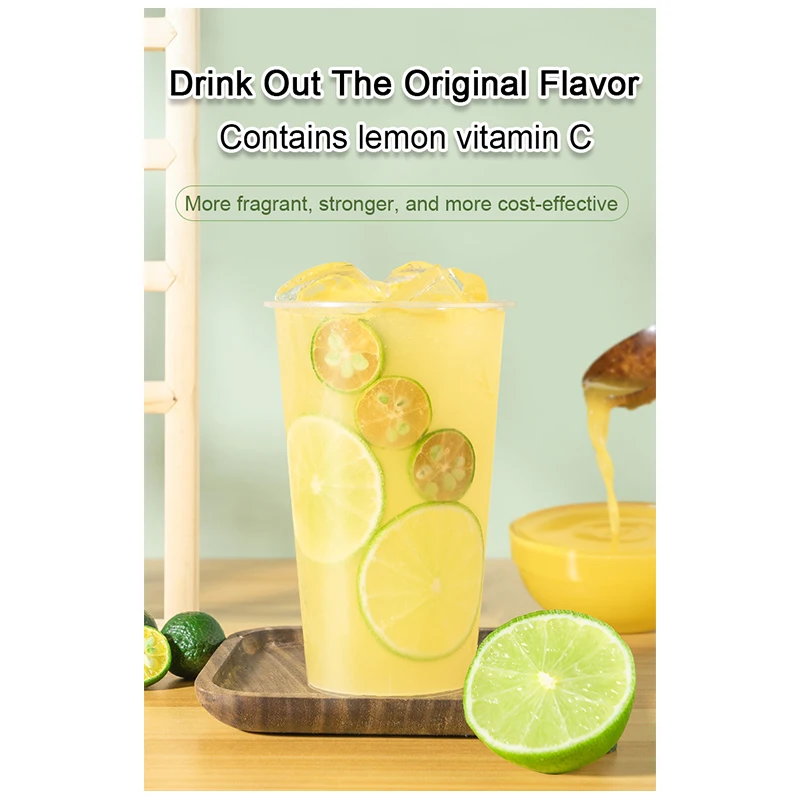 900g Rich Kumquat Aroma Freezee Kumquat Lemon Juiice With Tea Drink