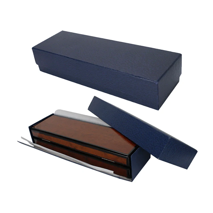 Genuine Leather Single Piece High Quality Mens Phone Case With Matching Packing Box For Watch Band