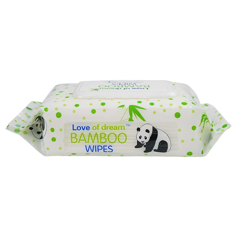 Chinese Suppliers 100% Biodegradable Bamboo Size Color Eco-friendly Fiber Wipes