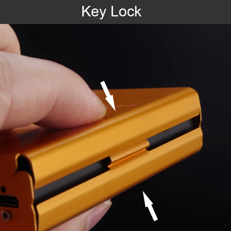 XY5000K7 New Design Cigarette case Household Rechargeable USB Cigarette Lighters OEM LOGO Tobacco Smoking Accessories